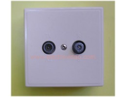 Tomada TV - DADOS  FRACARRO int/ext