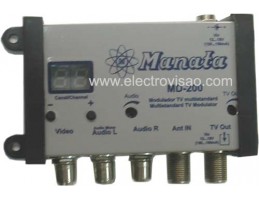 Modulador VHF/UHF Manata MD200