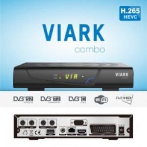 Receptor Viark DVB-S2-C/T2  Combo H265