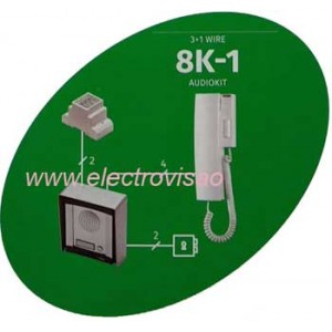 KIT Telefone Unifamiliar VX8K