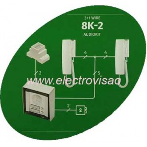 KIT Telefone Bifamiliar VX8K